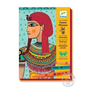 Dessin et coloriage Art égyptien pour ado