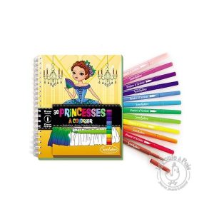 Kit de coloriage pour enfant avec feutres pinceaux